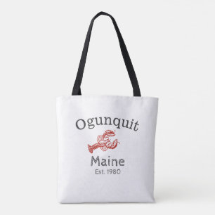 Saco de Tote de Lagosta Ogunsai Maine, Vermelho
