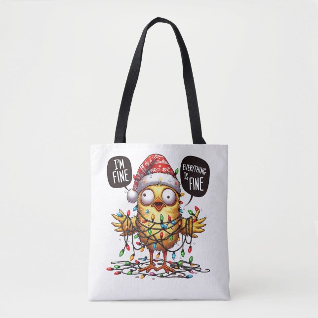 Saco de Tote de Natal (Frente)