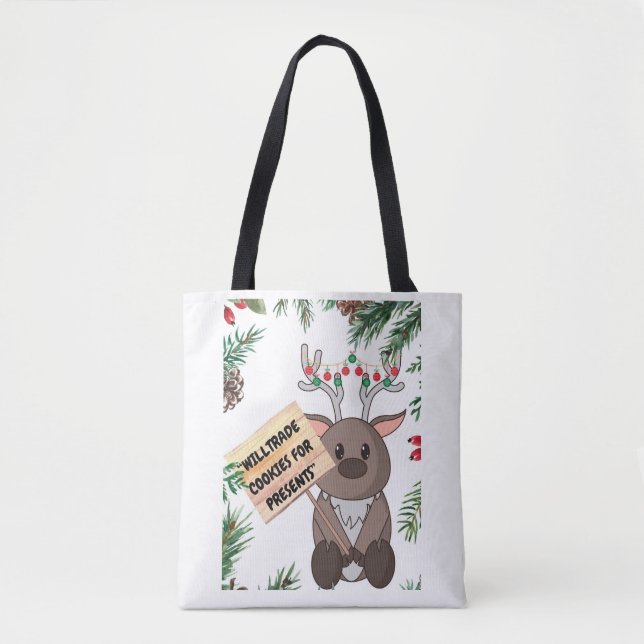 Saco de Tote de Natal (Frente)