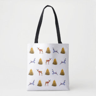 Saco de Tote de Natal Feliz