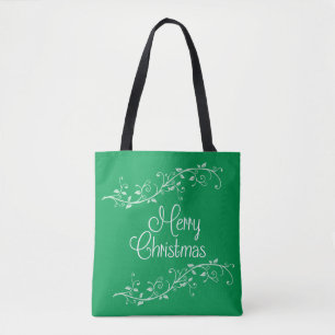 Saco de Tote de Natal Feliz