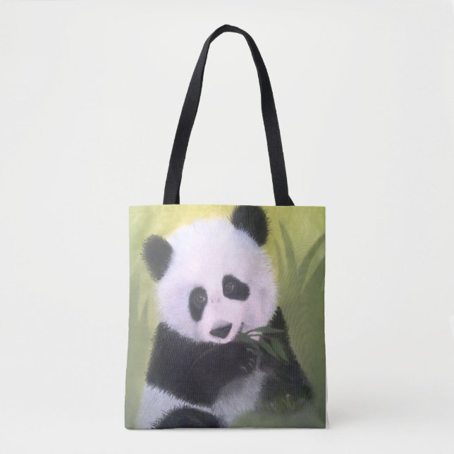 Saco de Tote de Panda Gigante (Frente)