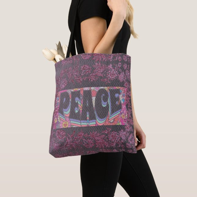 Saco de Tote de Paz (Close Up)