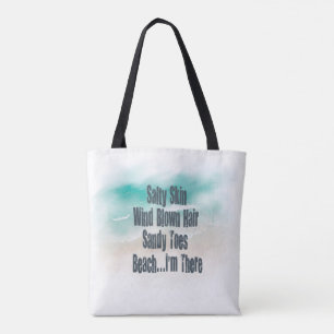 Saco de tote de praia