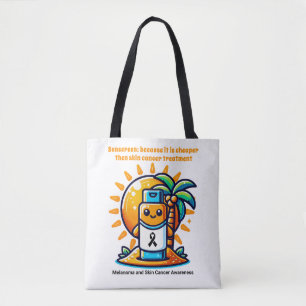 Saco de Tote de Praia do Câncer da Pele Melanoma