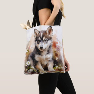 Saco de Tote de Puppy Sapo Siberiano