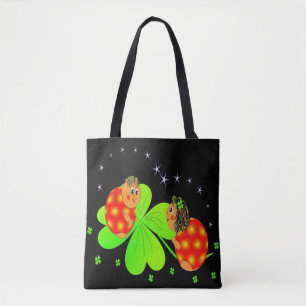 Saco de Tote de Shamrock de Ladybird