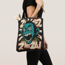 Saco de tote de sorriso de anime