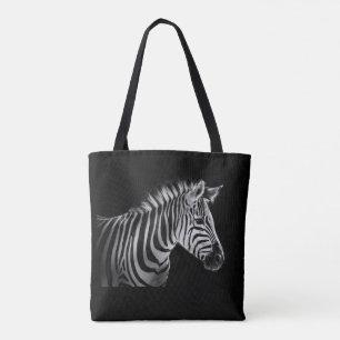 Saco de tote de zebra