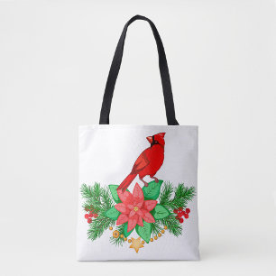 Saco de Tote do Cardinal Vermelho