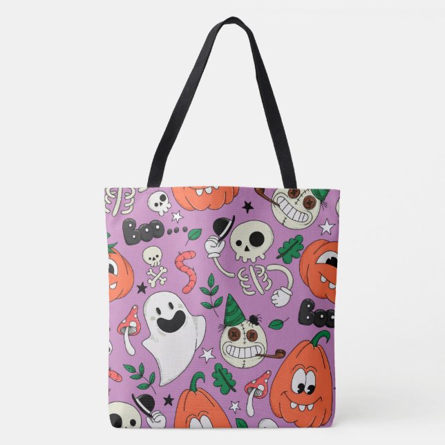 Saco de Tote do Halloween (Frente)