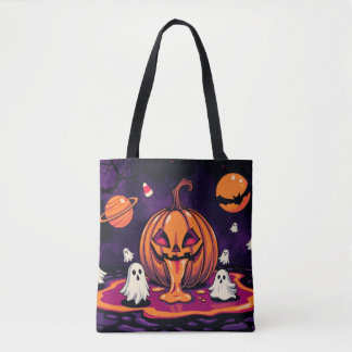 Saco de Tote do Halloween - Saco de Trick ou Trata