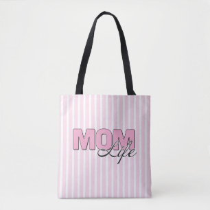 Saco de Tote do "MãeVida" com Impressão