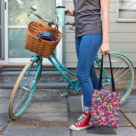 SACO DE TOTE DO PADRÃO VERMELHO