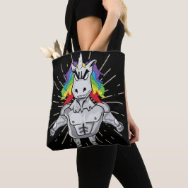 Saco de Tote do Unicorn zangado