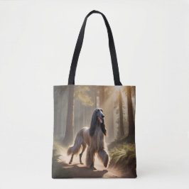 Saco de Tote Elegante de Hound Afegão
