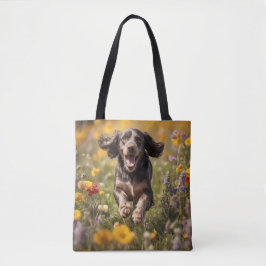Saco de Tote Elegante do Cocker Spaniel