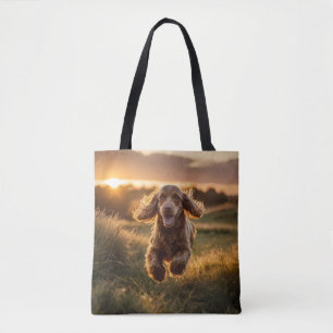 Saco de Tote Elegante do Cocker Spaniel