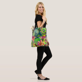 saco de tote floral