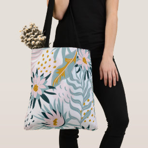 Saco de Tote Floral