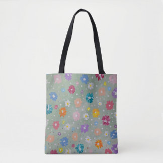 Saco de Tote Floral Pastel Poise