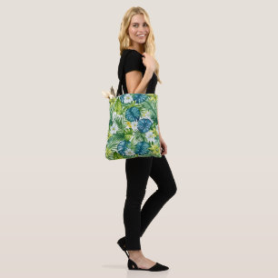 Saco de Tote Floral Tropical