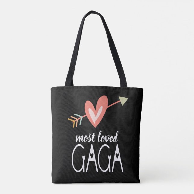 Saco de Tote Gaga Mais Amado (Verso)