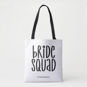 Saco de Tote Mínimo do Esquadrão Personalizado
