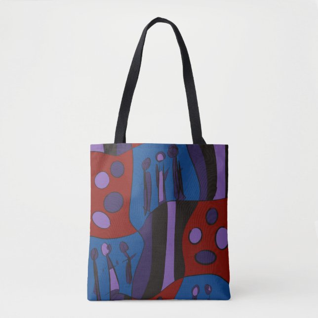 Saco de tote moderno, na moda de boho de tote bols (Frente)