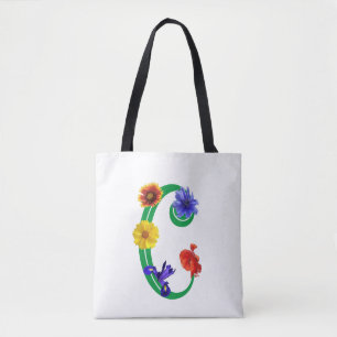 Saco de Tote Personalizado 'Flores Selvagens'