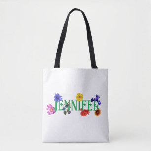 Saco de Tote Personalizado 'Flores Selvagens'