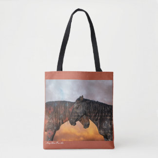 Saco de Tote Pintado