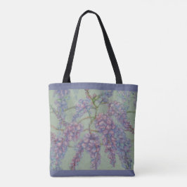 Saco de Tote Roxo de Wisteria