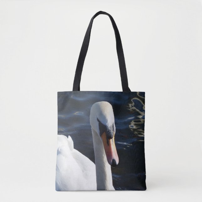 Saco de Tote Swan Branco (Frente)