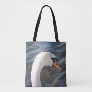 Saco de Tote Swan Branco