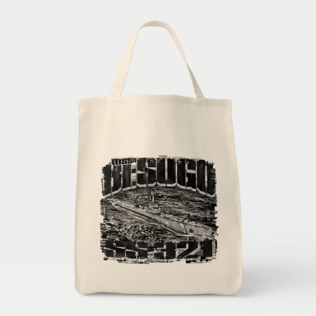 Saco do Tote de Bolsa da Grocería de Besugo Submar (Frente)