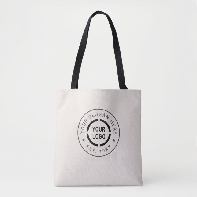 Saco promocional de Tote personalizado com logotip (Frente)