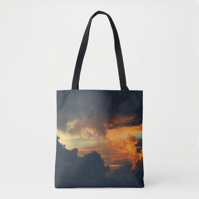 Saco Tote All-Over-Impressão, Médio (Frente)