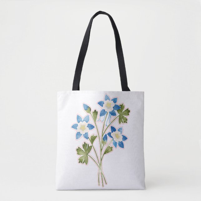 Saco Tote All-Over-Impressão, Médio (Frente)