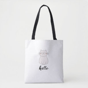 Saco Tote All-Over-Impressão, Médio