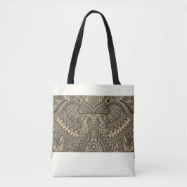 Saco Tote Arte de Águia Tribal