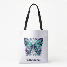 Saco Tote Butterfly 7