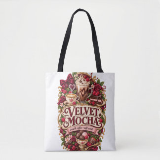 Saco Tote Café com Cacau e Frutas Vermelhas em Vel