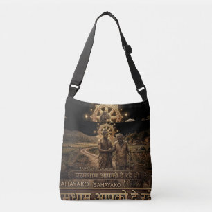 Saco Tote de Arte do Patrimônio Antigo Inspirado