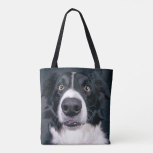 Saco Tote de dupla face com foto personalizada de