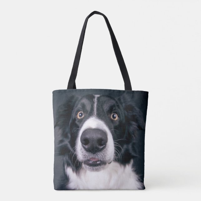 Saco Tote de dupla face com foto personalizada de  (Verso)