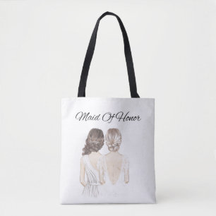 saco tote de madrinha de honra