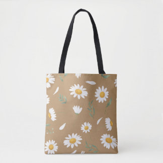 Saco Tote Floral Daisy