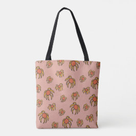 Saco tote floral Flying Daisies Spring e Summer
