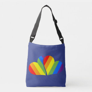 Saco Tote Mini Casal Arco-íris